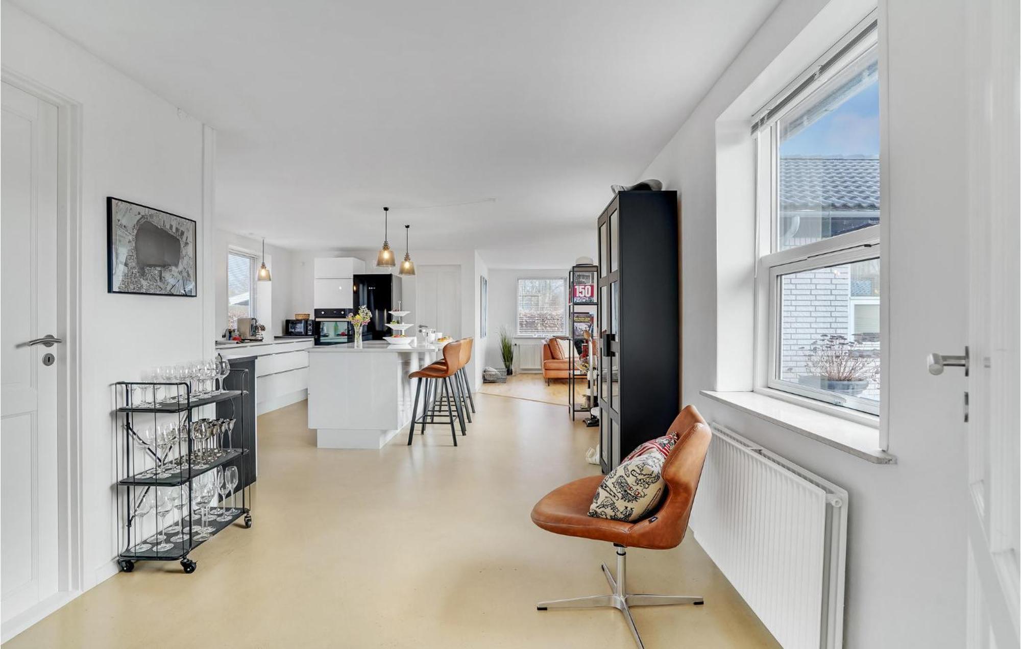 Gorgeous Home In Sunds With Kitchen Экстерьер фото