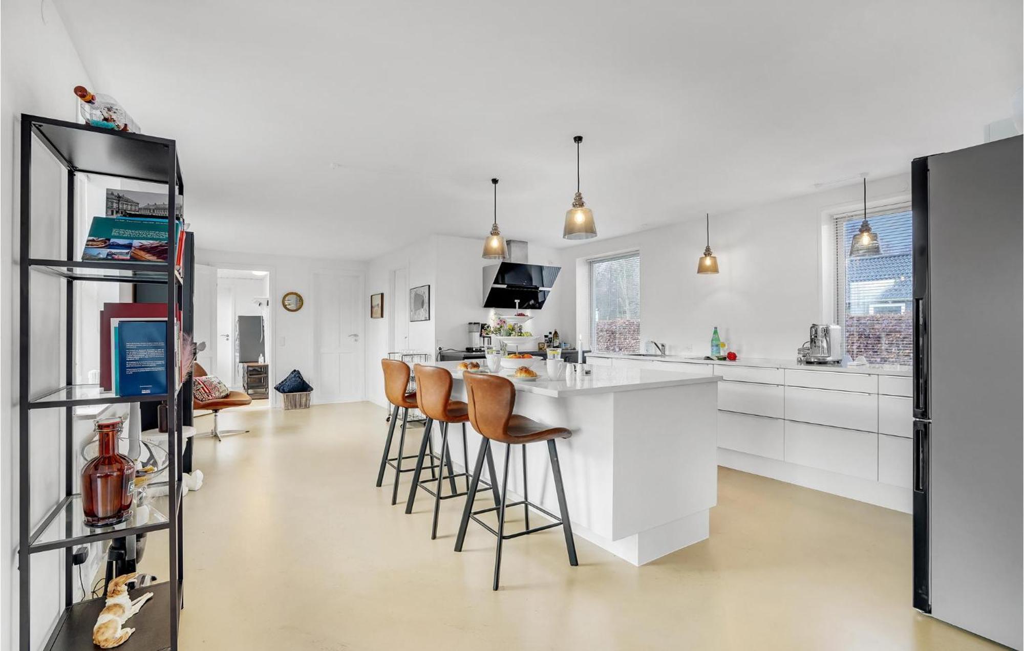 Gorgeous Home In Sunds With Kitchen Экстерьер фото